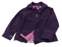 Lilkový fleecový podšitý kabátek 