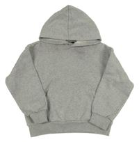 Sivá melírovaná mikina s kapucňou Tezenis