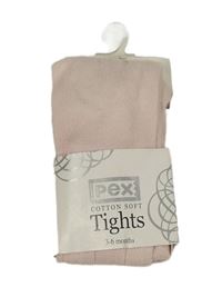 Nové - Světlerůžové punčocháče Pex