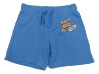 Modré teplákové kraťasy Tom a Jerry H&M