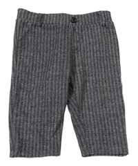 Sivo-čierne vzorované chino nohavice Zeeman