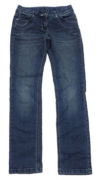 Tmavomodré skinny rifle zn. HOT&SPICY