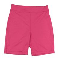 Tmavoružové elastické športové kraťasy zn. Matalan