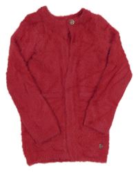 Bordó chlpatý prepínaci sveter Jill