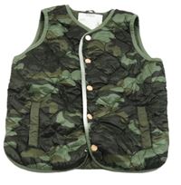 Army prošívaná šusťáková zateplená vesta M&S