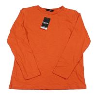 Nové - červené melírované tričko George