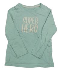 Mátové triko s nápisy