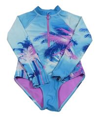 Modré UV body s palmami M&S