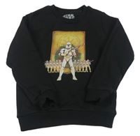 Čierna mikina so Stormtroopery - Star Wars