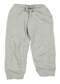 Šedé melírované tepláky Friboo