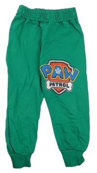 Zelené tepláky s logem Paw Patrol