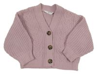 Svetloružový prepínaci sveter M&S