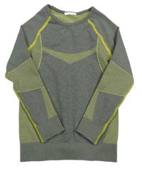 Sivo-neónové thermo tričko Lupilu