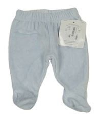 Nové - světlemodré sametové polodupky Mothercare