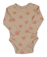 Světlerůžové body se srdíčky H&M