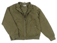 Khaki šusťákový zateplený bomber Primark