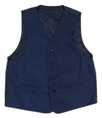 Tmavomodrá slavnostní vesta