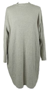 Dámské béžové svetrové šaty Primark 