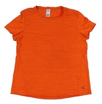 Oranžové športové tričko Decathlon
