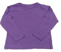 Fialové tričko H&M