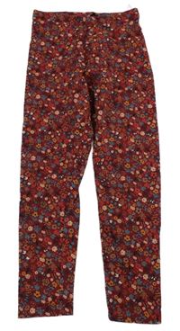 Vínové kvetinové tregíny C&A