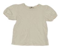 Smetanové tričko s výšivkou C&A