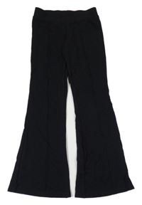 Čierne flare tregíny H&M