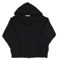 Čierna prepínaci mikina s kapucňou H&M