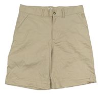 Béžové plátenné kraťasy River Island vel. 176