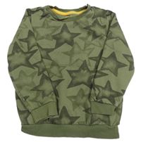 Khaki mikina s hviezdami F&F