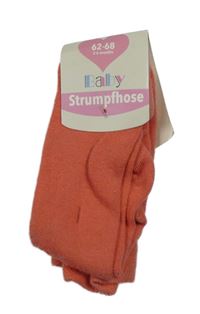 Nové - korálové punčocháče 