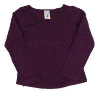 Fialové tričko C&A