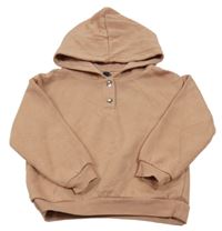 Staroružová mikina s kapucňou Kiabi