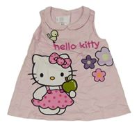 Svetloružové rifľové šaty s Kitty H&M