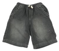 Šedé riflové kraťasy Zara 