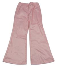 Svetloružové flare nohavice Shein