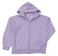 Levandulová prepínaci mikina s kapucňou H&M