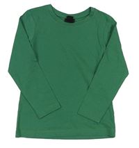 Tmavozelené tričko H&M