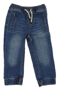 Modré cuff chino teplákové rifle coolclub