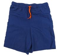 Tmavomodré plážové kraťasy