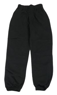 Černé cuff kalhoty