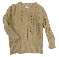 Hnedý vlnený sveter Joe Fresh