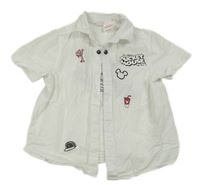 Biela košeľa s Mickeym Orchestra