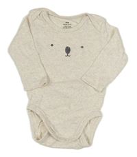 Svetlobéžové melírované body s ňufáčikom  H&M
