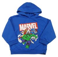 Modrá mikina s Marvel a kapucí Primark
