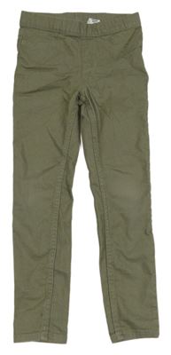 Khaki džegíny H&M