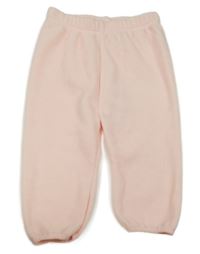 Svetloružové fleecové tepláky Ergee