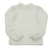 Bílé žebrované triko George