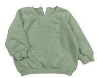 Zelená mikina s výšivkou Matalan