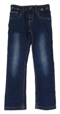 Tmavomodré skinny rifle Lupilu